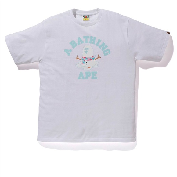 Bape Other - Bape melted snowman tee
